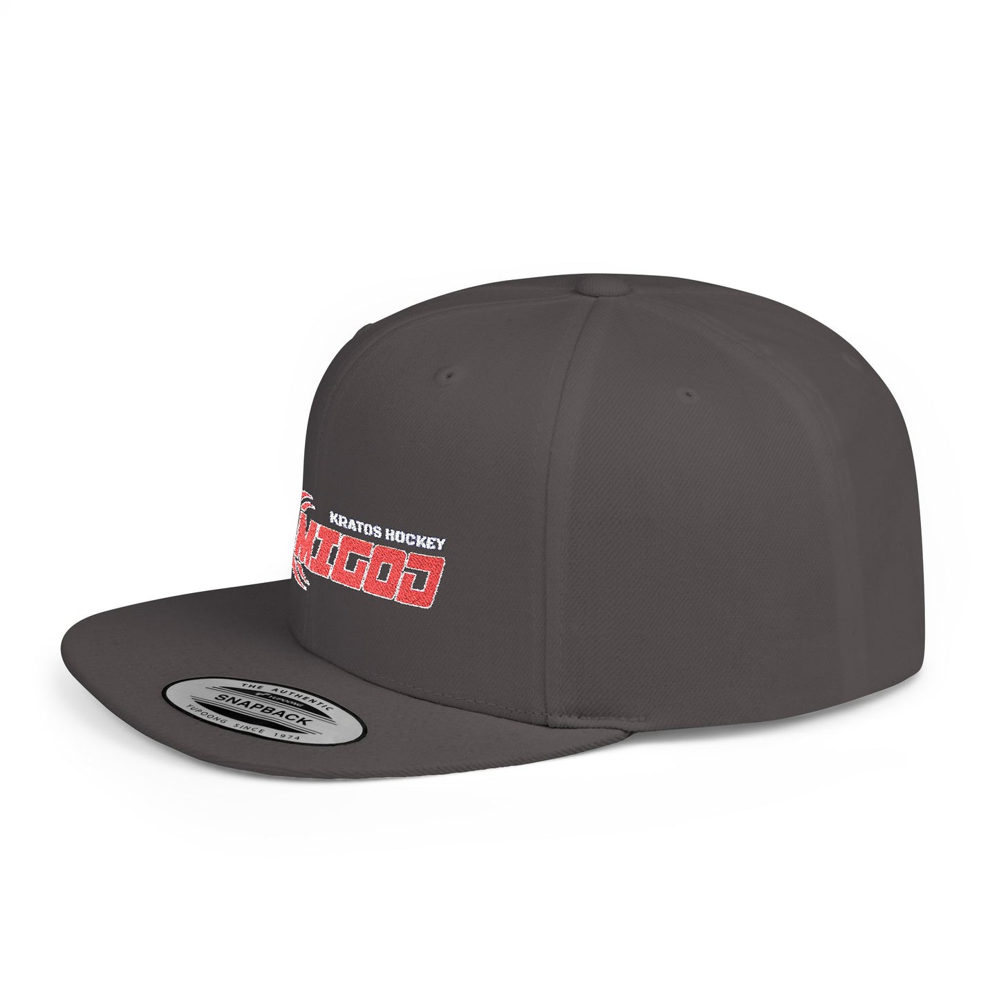Kratos Hockey™ Demigod Flat Bill Snapback Hat