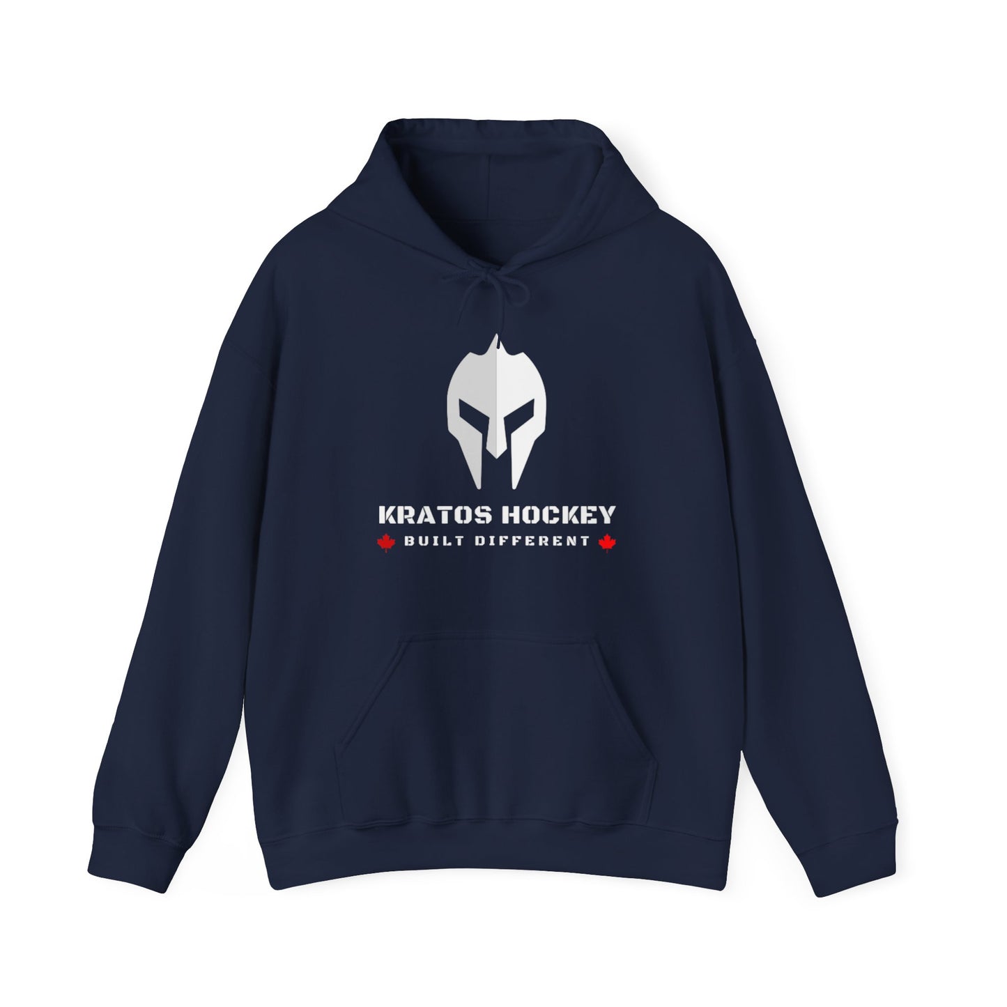Kratos Hockey™ Built Different Hoodie – Heavy Blend