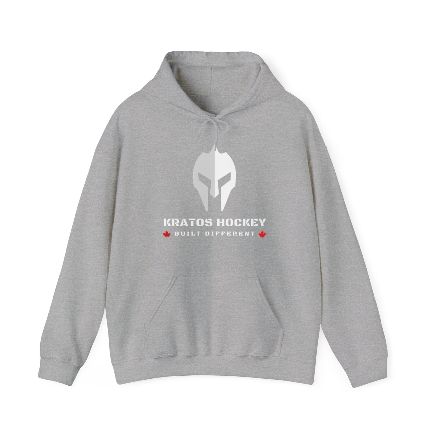 Kratos Hockey™ Built Different Hoodie – Heavy Blend