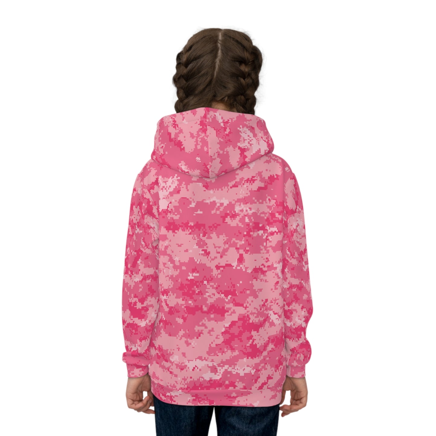 Kratos Hockey™ Children's Hoodie - Pink Camo