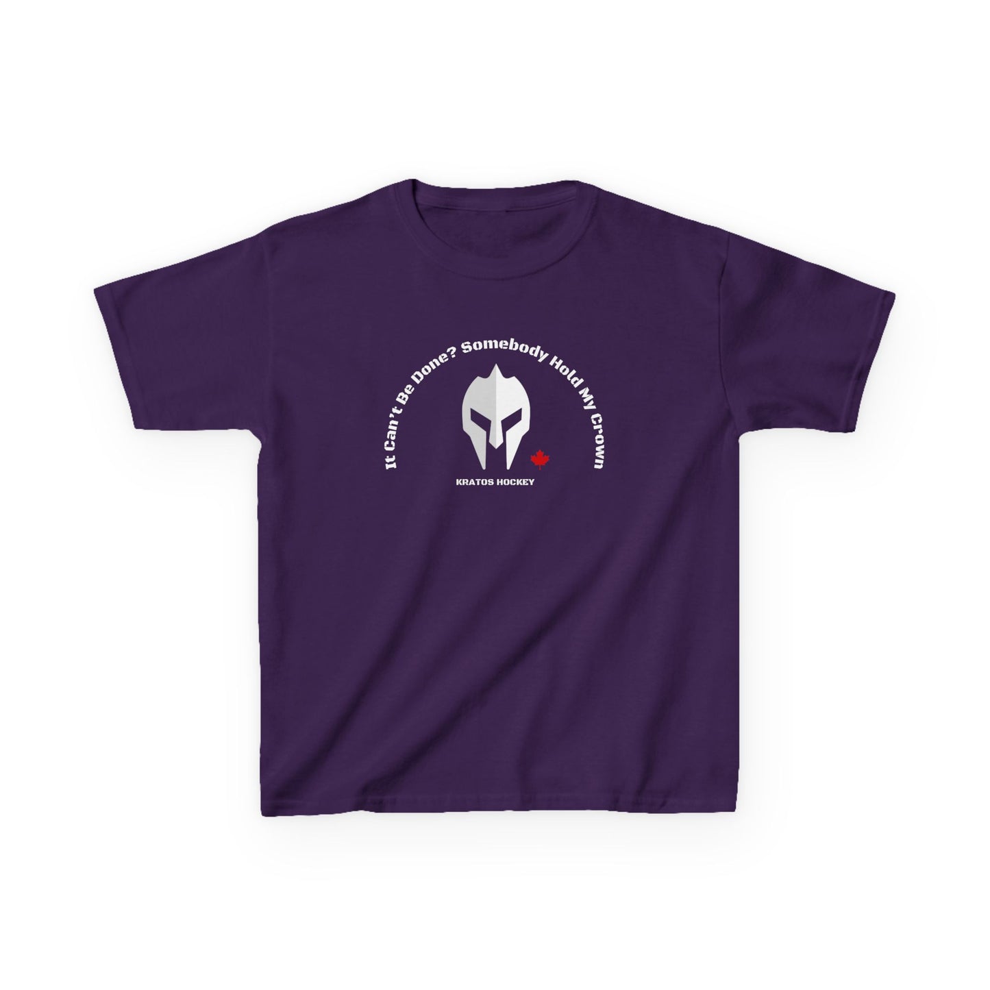 Kratos Hockey™ Heavy Cotton™ Tee - 'Somebody Hold My Crown'