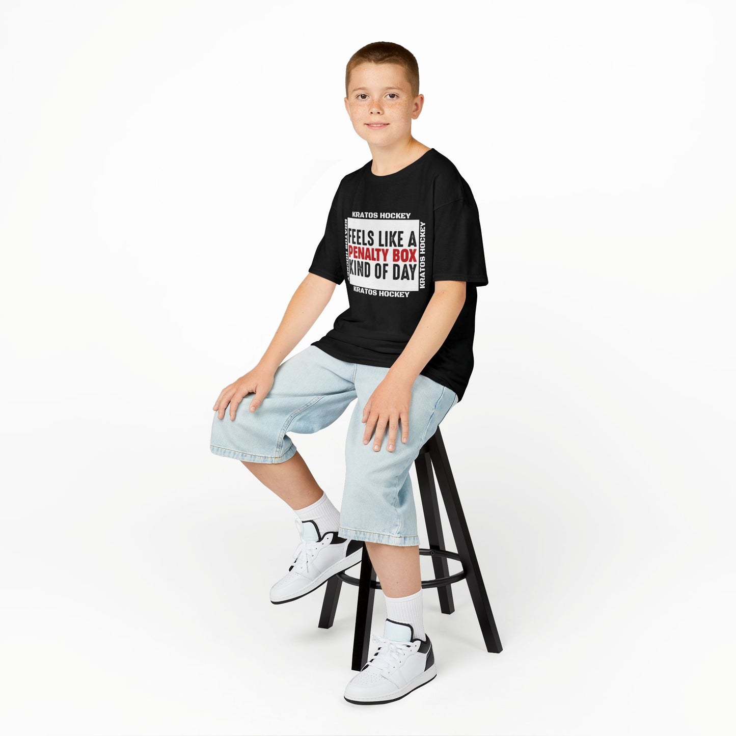 Kratos Hockey™ Kids Heavy T - 'Penalty-Box Kind of Day'