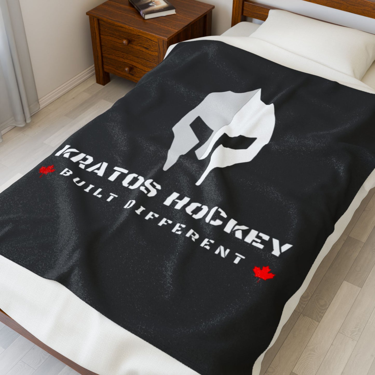 Kratos Hockey™ Velveteen Plush Blanket