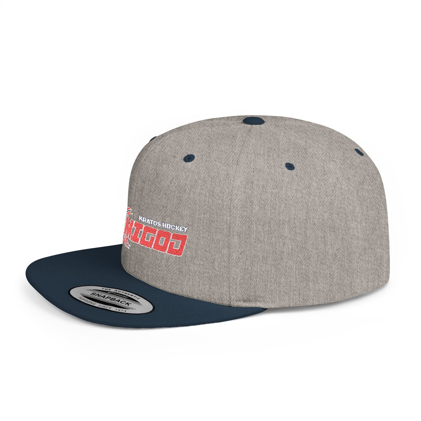 Kratos Hockey™ Demigod Flat Bill Snapback Hat