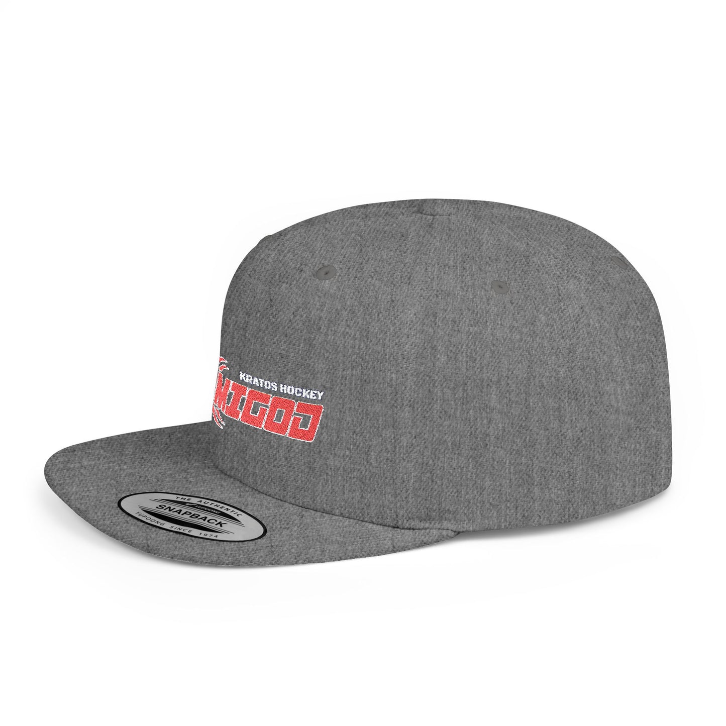 Kratos Hockey™ Demigod Flat Bill Snapback Hat