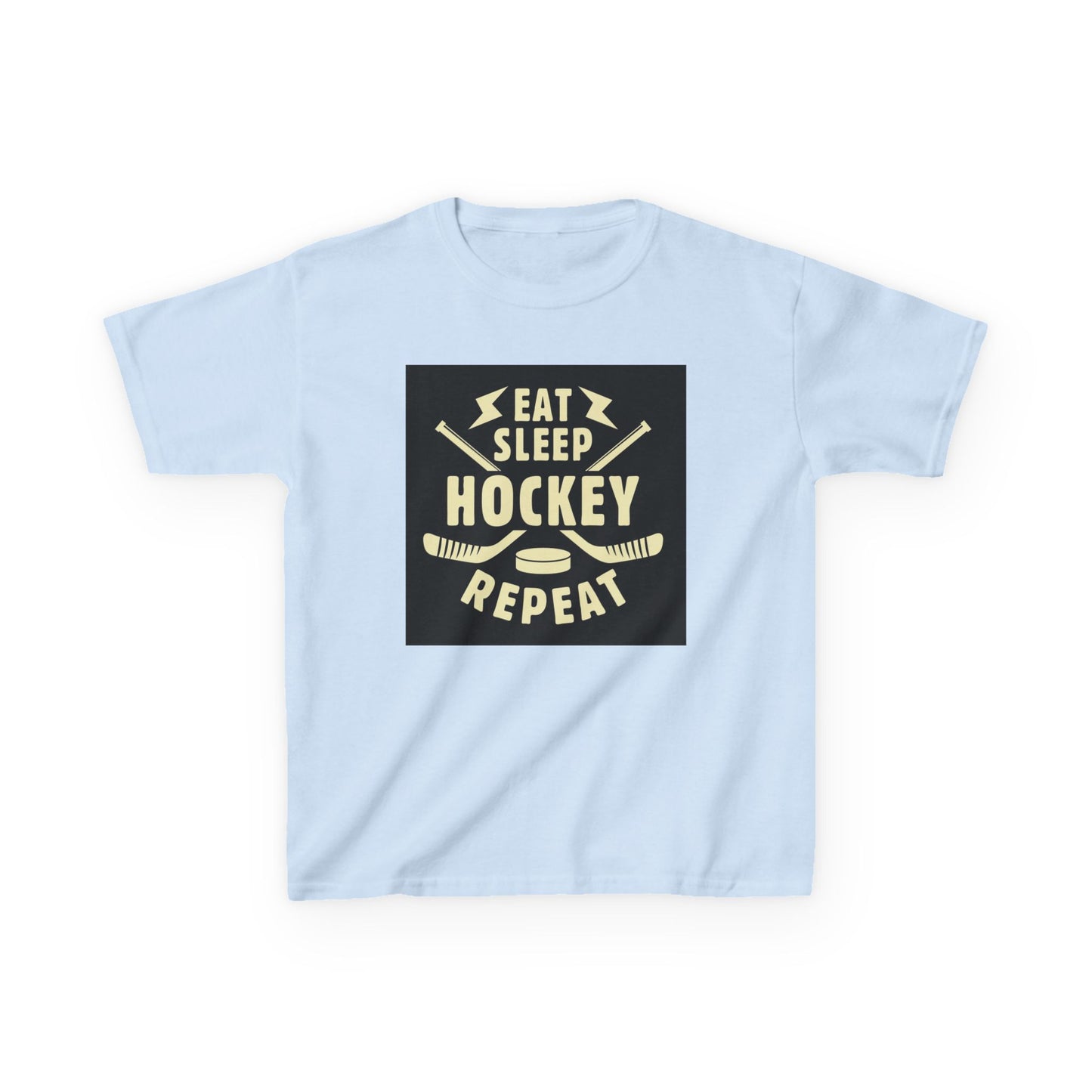 Kratos Hockey™ Kids Heavy T- 'Eat Sleep Hockey Repeat'
