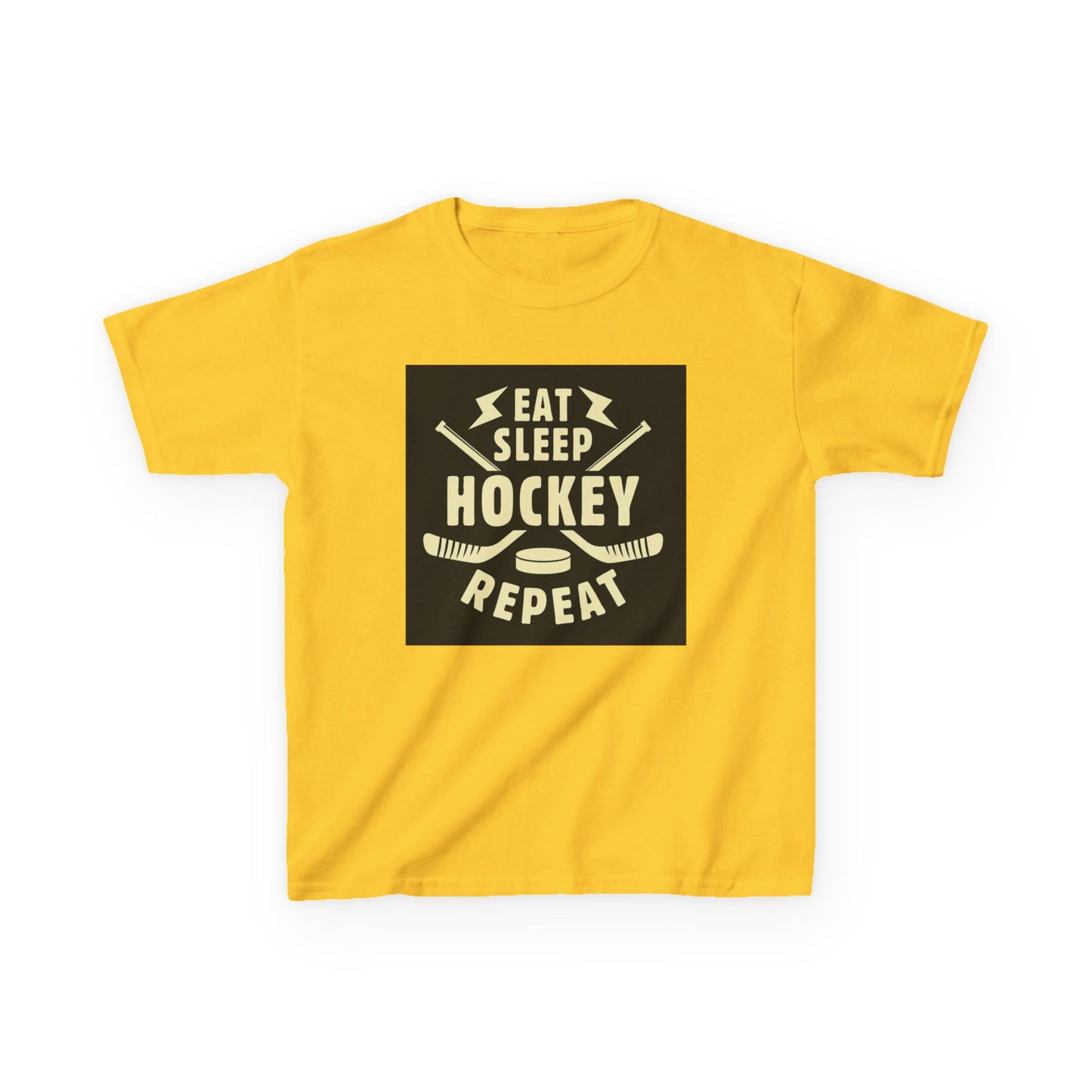 Kratos Hockey™ Kids Heavy T- 'Eat Sleep Hockey Repeat'