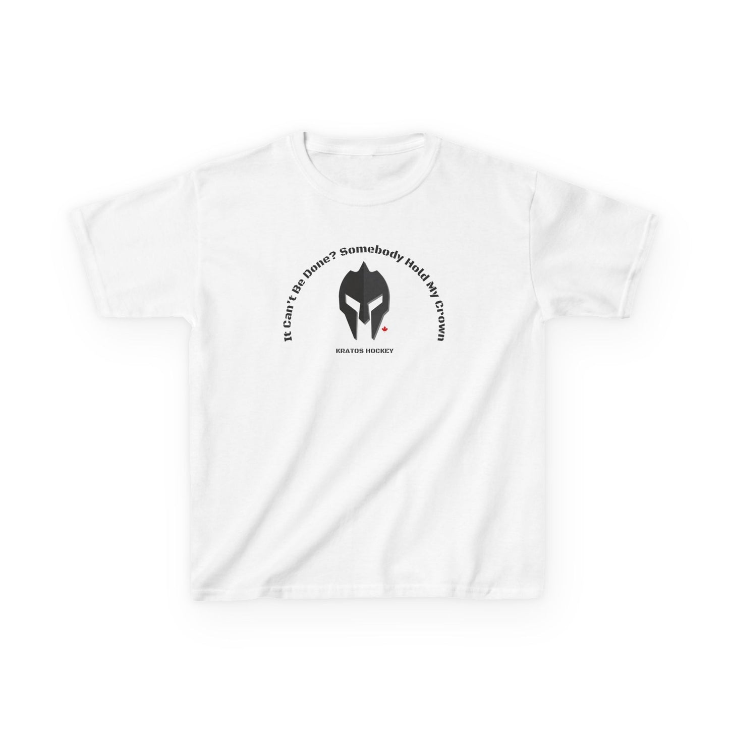 Kratos Hockey™ Heavy Cotton™ Tee - 'Somebody Hold My Crown'
