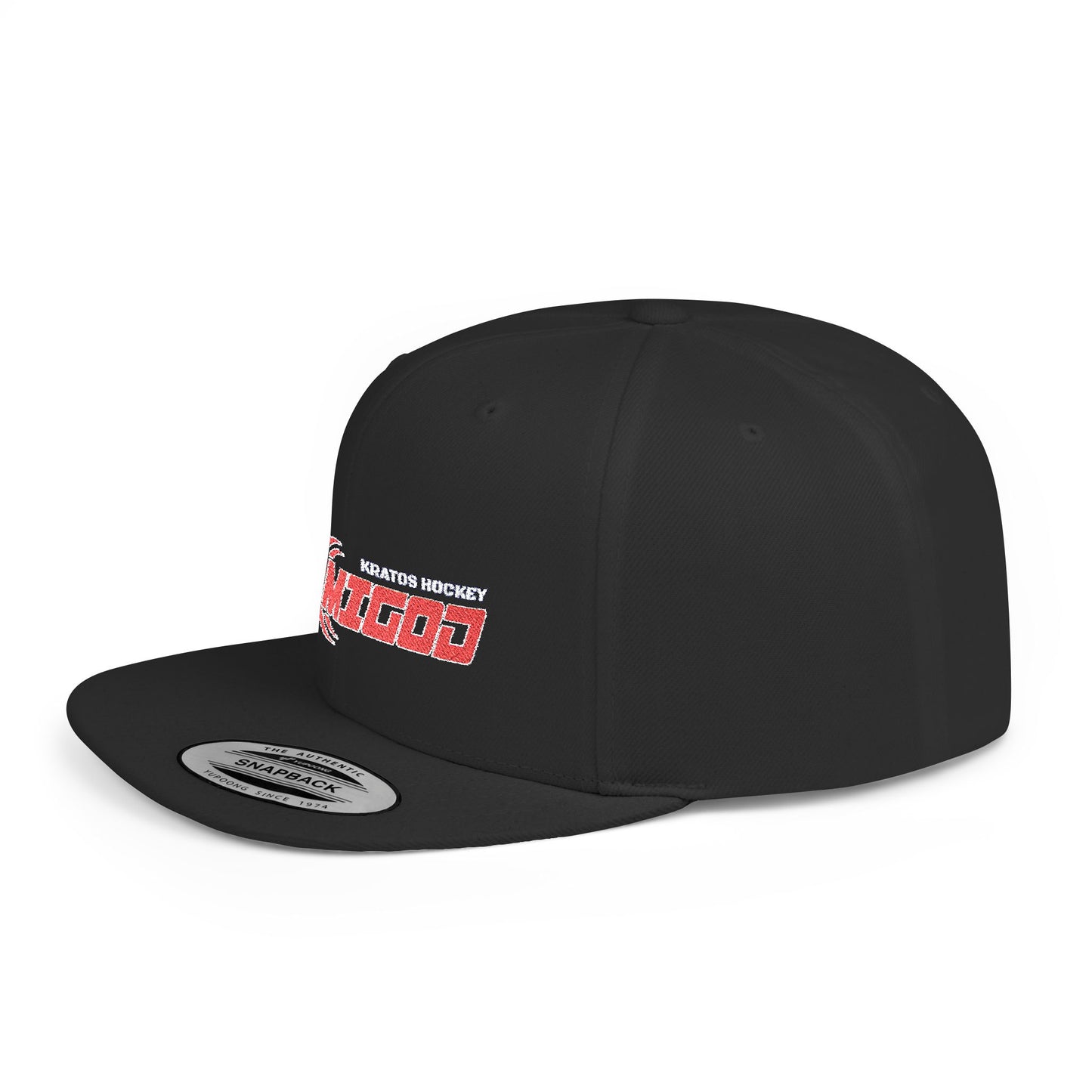 Kratos Hockey™ Demigod Flat Bill Snapback Hat