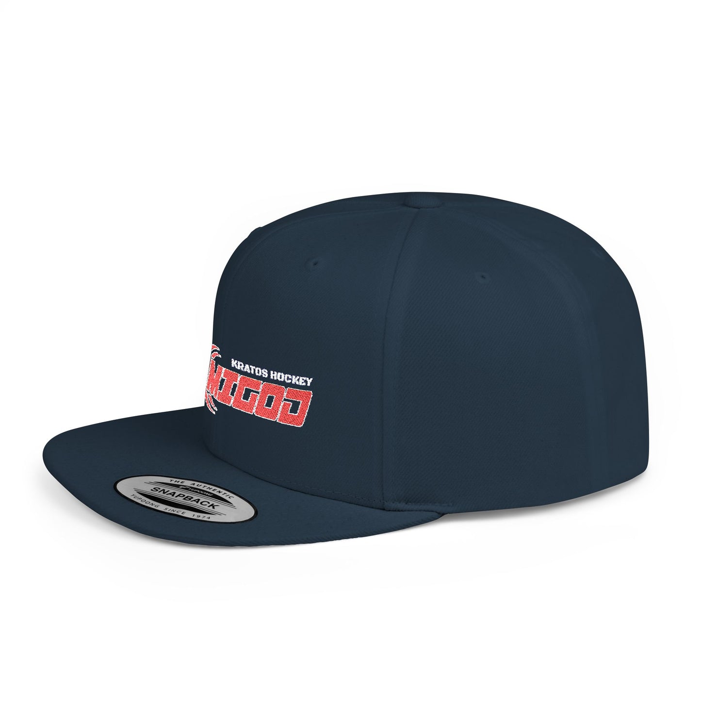 Kratos Hockey™ Demigod Flat Bill Snapback Hat