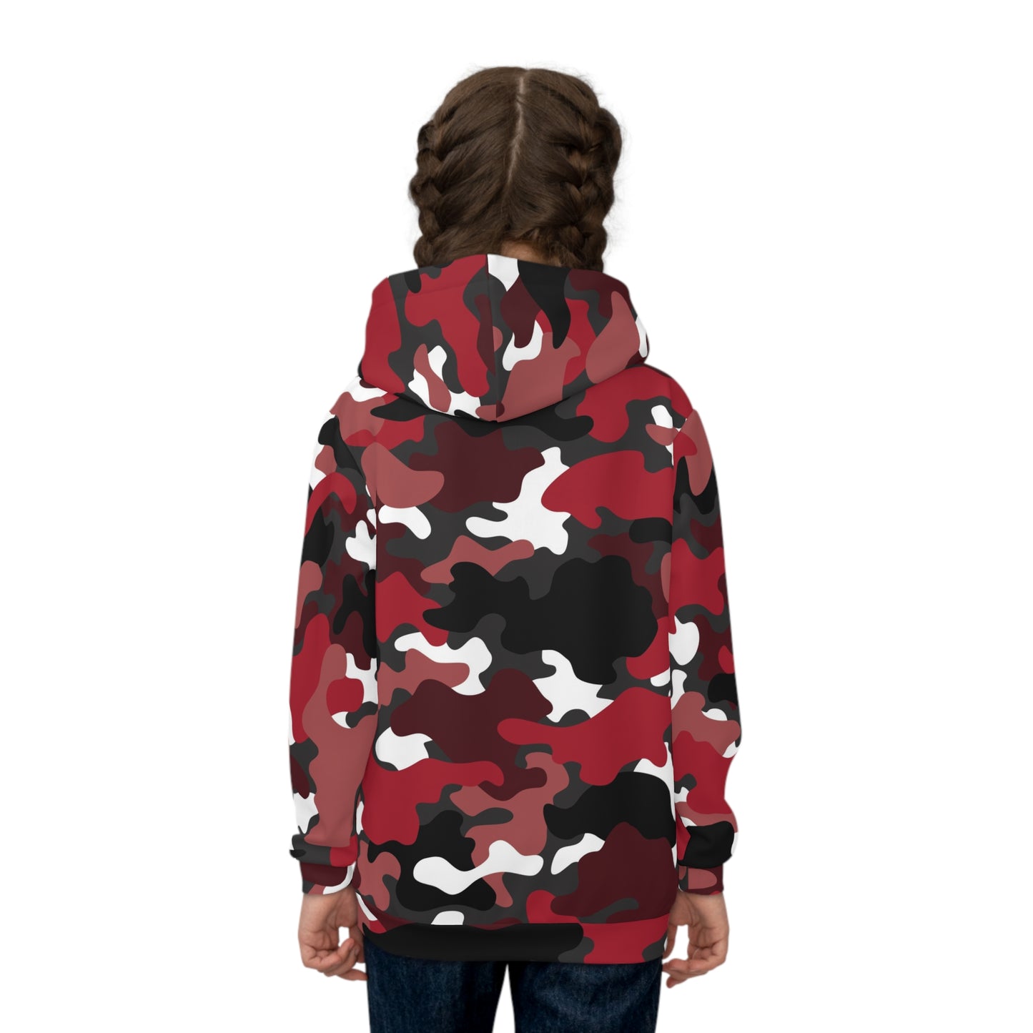 Kratos Hockey™ Children's Hoodie - Red Camo