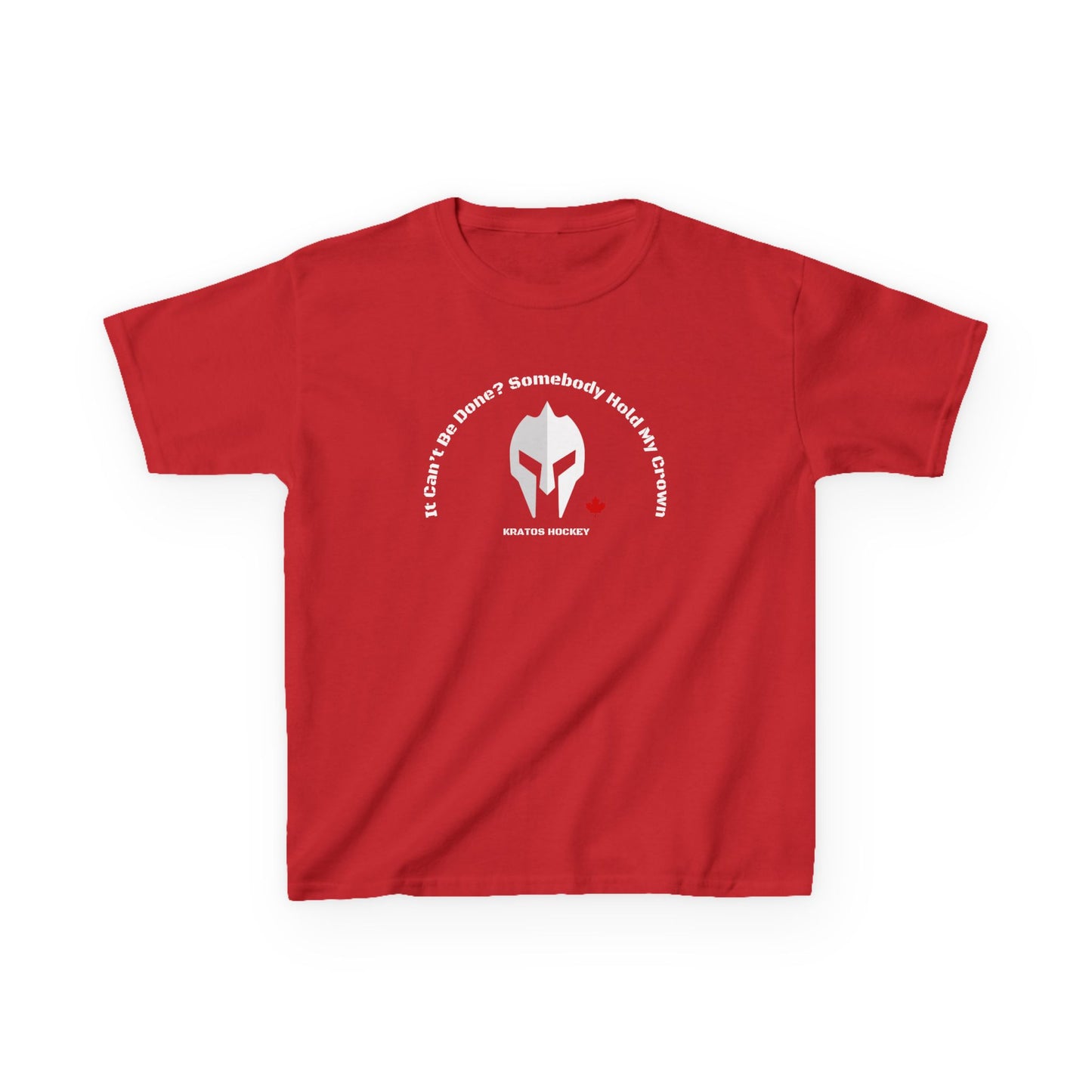 Kratos Hockey™ Heavy Cotton™ Tee - 'Somebody Hold My Crown'