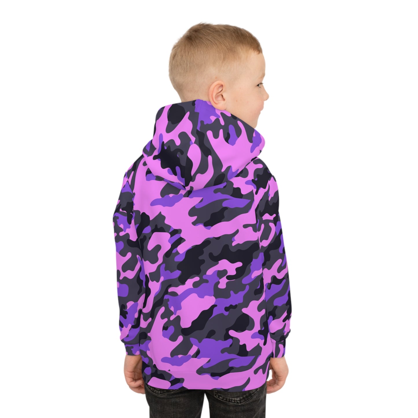 Kratos Hockey™ Children's Hoodie - Pink & Purple Camo