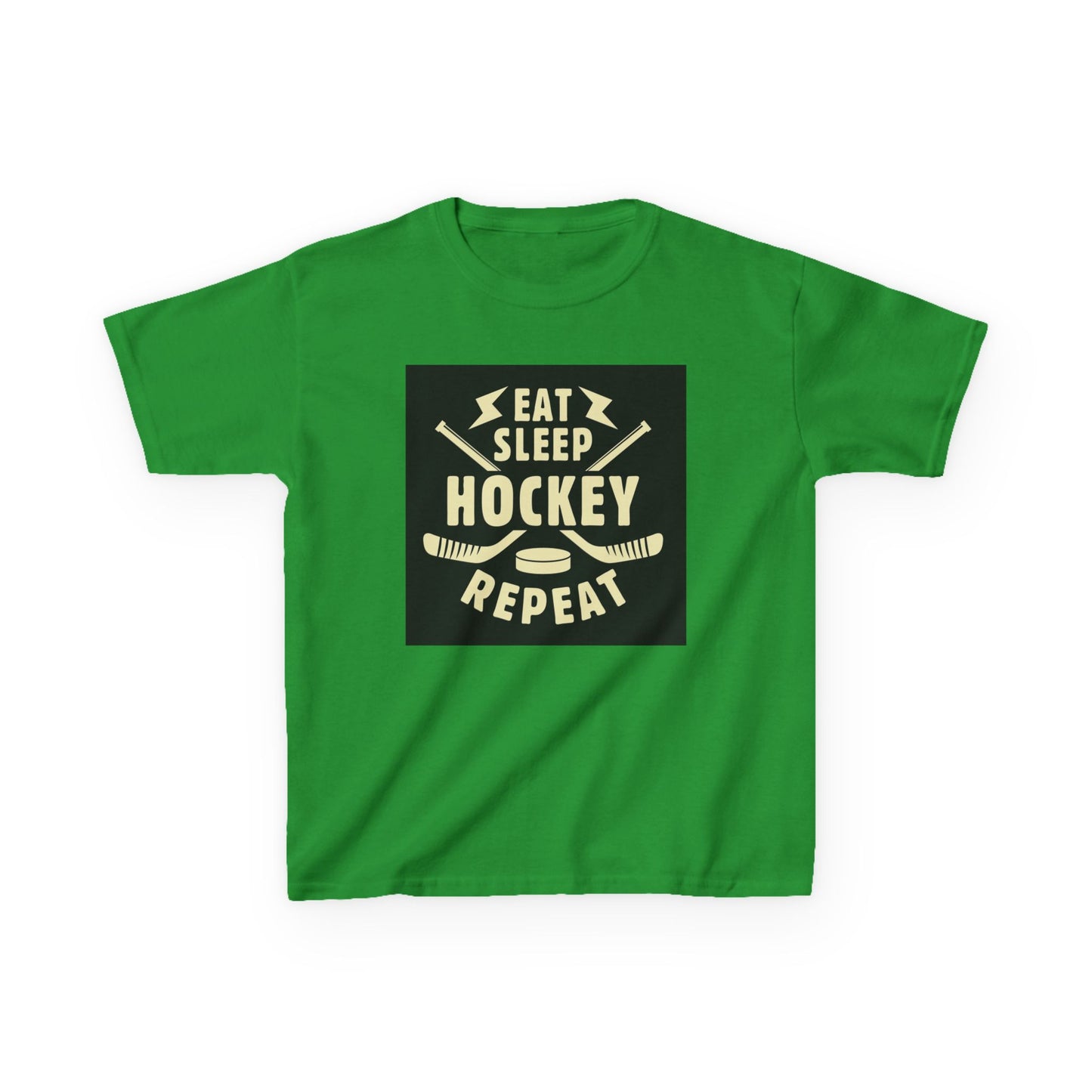 Kratos Hockey™ Kids Heavy T- 'Eat Sleep Hockey Repeat'