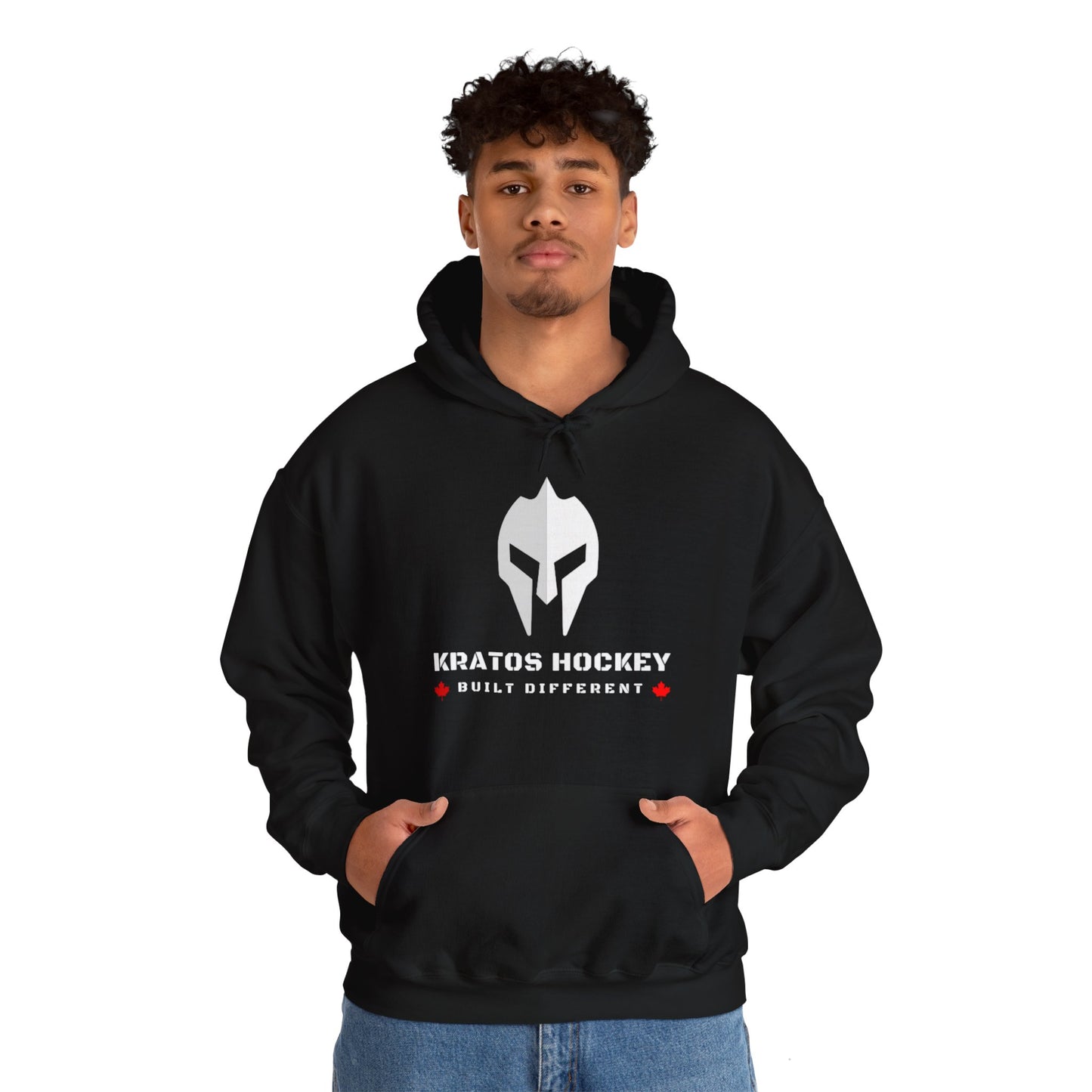 Kratos Hockey™ Built Different Hoodie – Heavy Blend