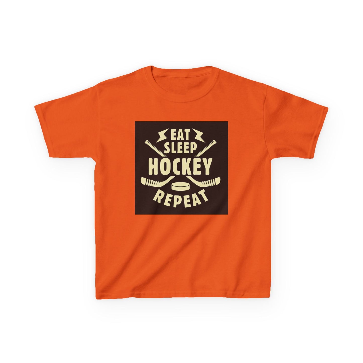 Kratos Hockey™ Kids Heavy T- 'Eat Sleep Hockey Repeat'