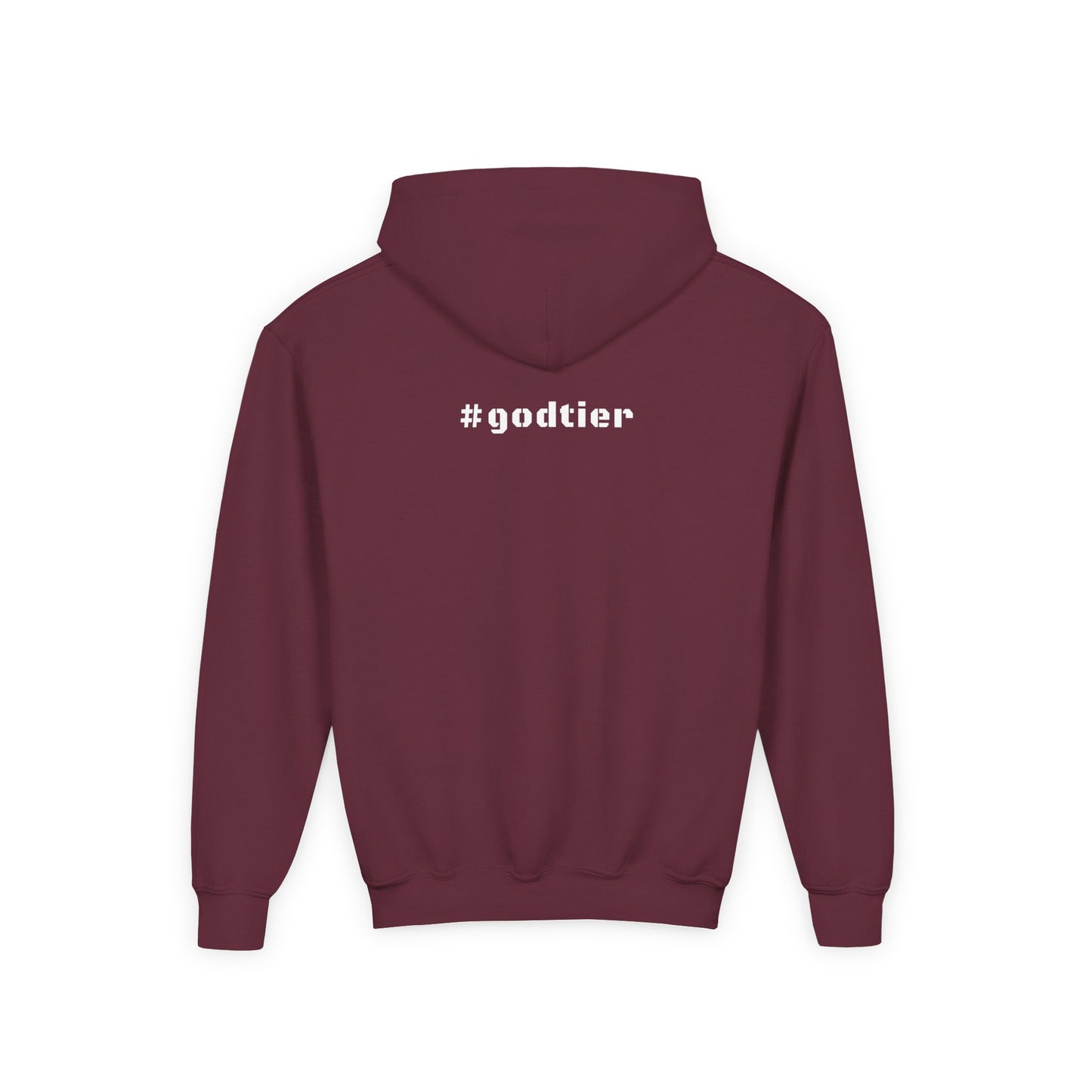 Kratos Hockey™ Youth Heavy Blend Hooded Sweatshirt -#godtier