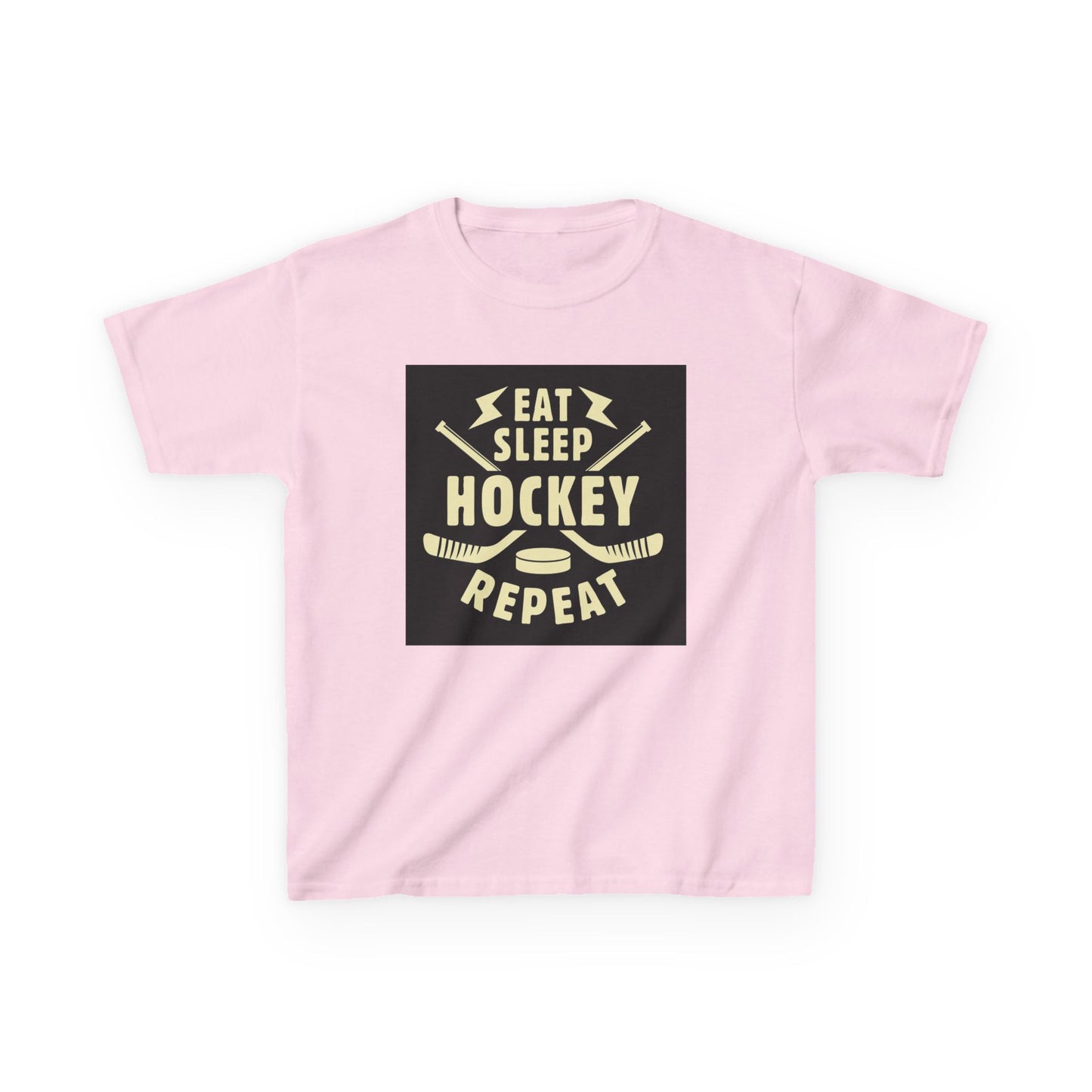 Kratos Hockey™ Kids Heavy T- 'Eat Sleep Hockey Repeat'