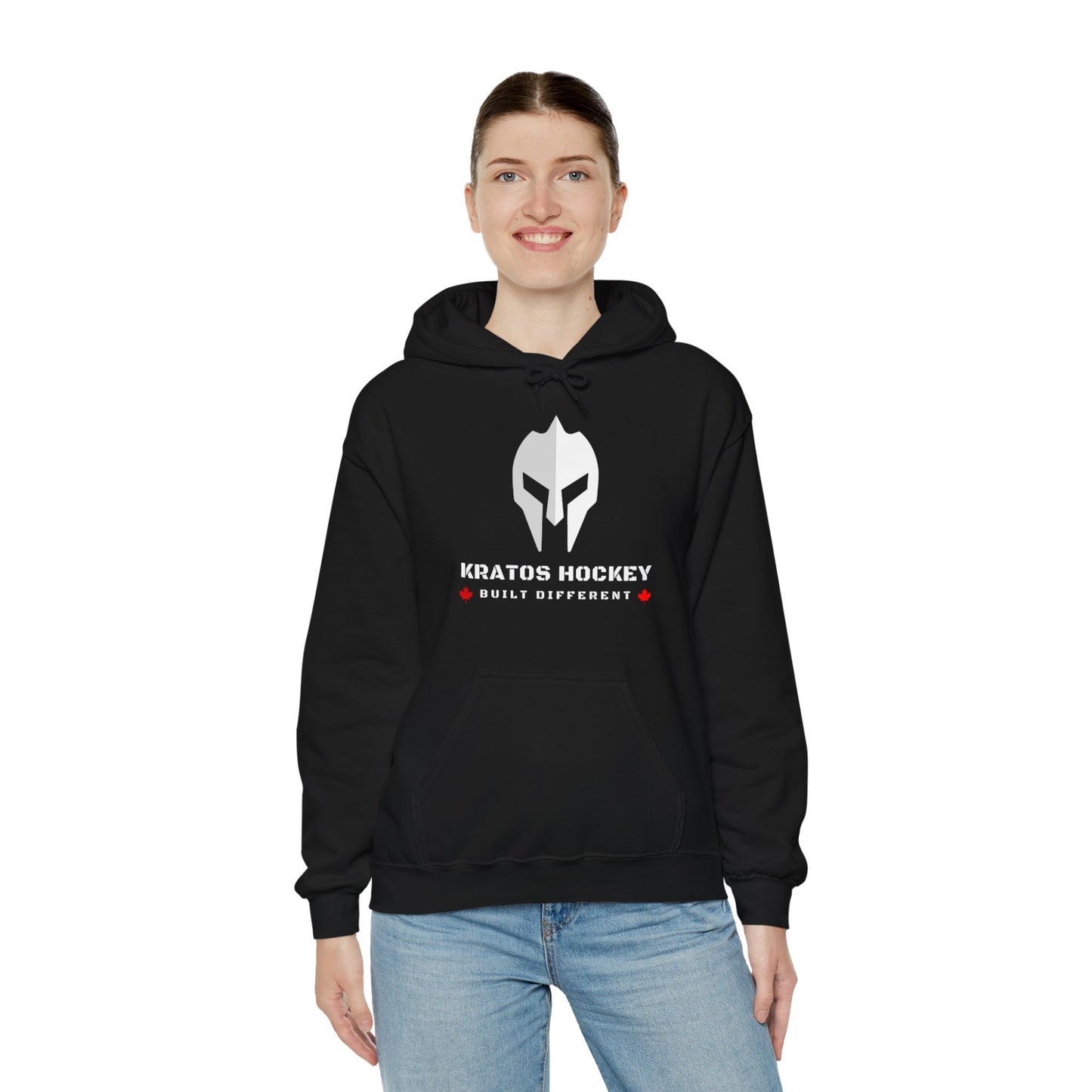 Kratos Hockey™ Built Different Hoodie – Heavy Blend