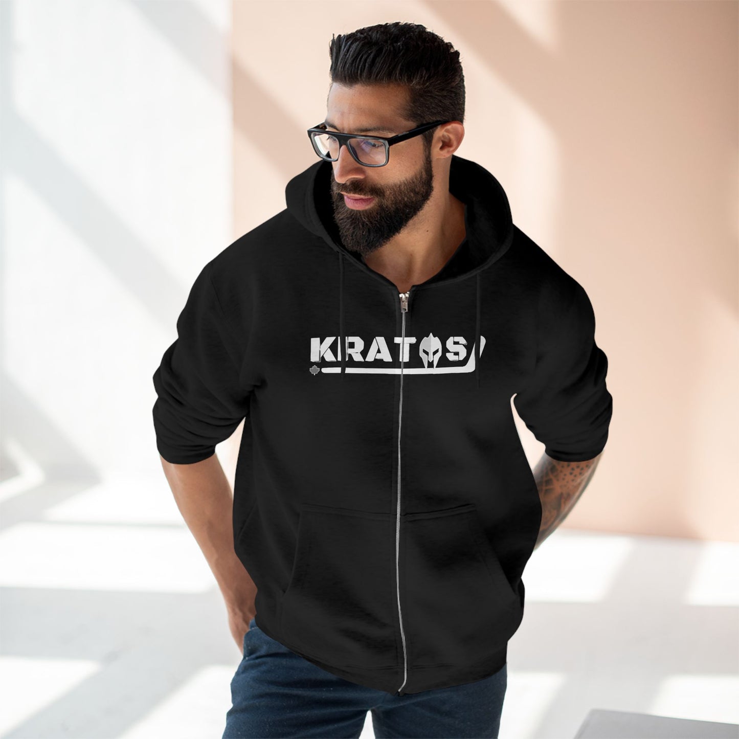 Kratos Hockey™ Full Zip Adult Hoodie