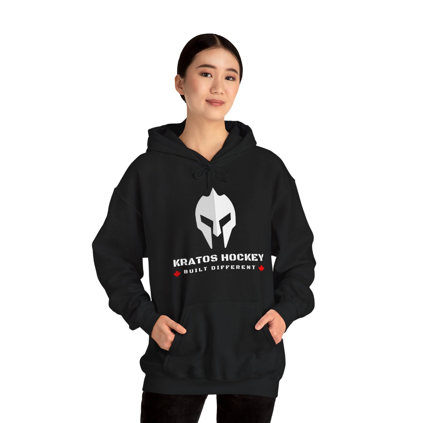 Kratos Hockey™ Built Different Hoodie – Heavy Blend