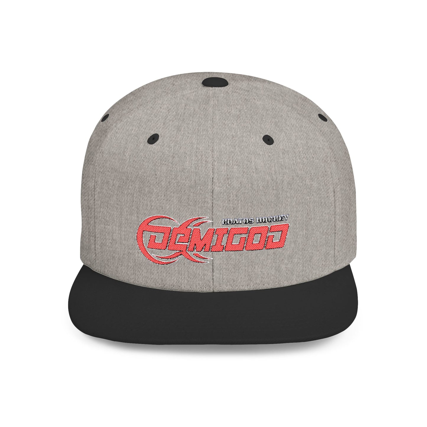 Kratos Hockey™ Demigod Flat Bill Snapback Hat