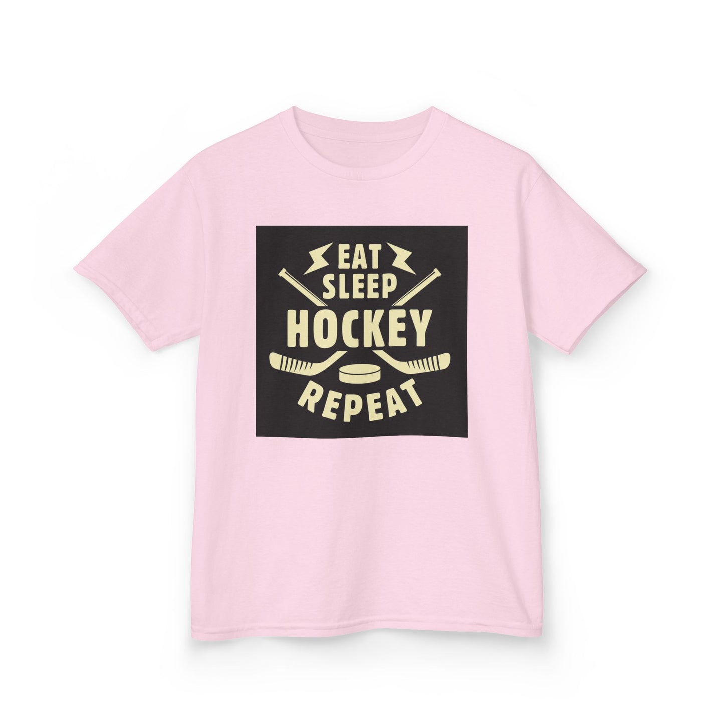 Kratos Hockey™ Kids Heavy T- 'Eat Sleep Hockey Repeat'