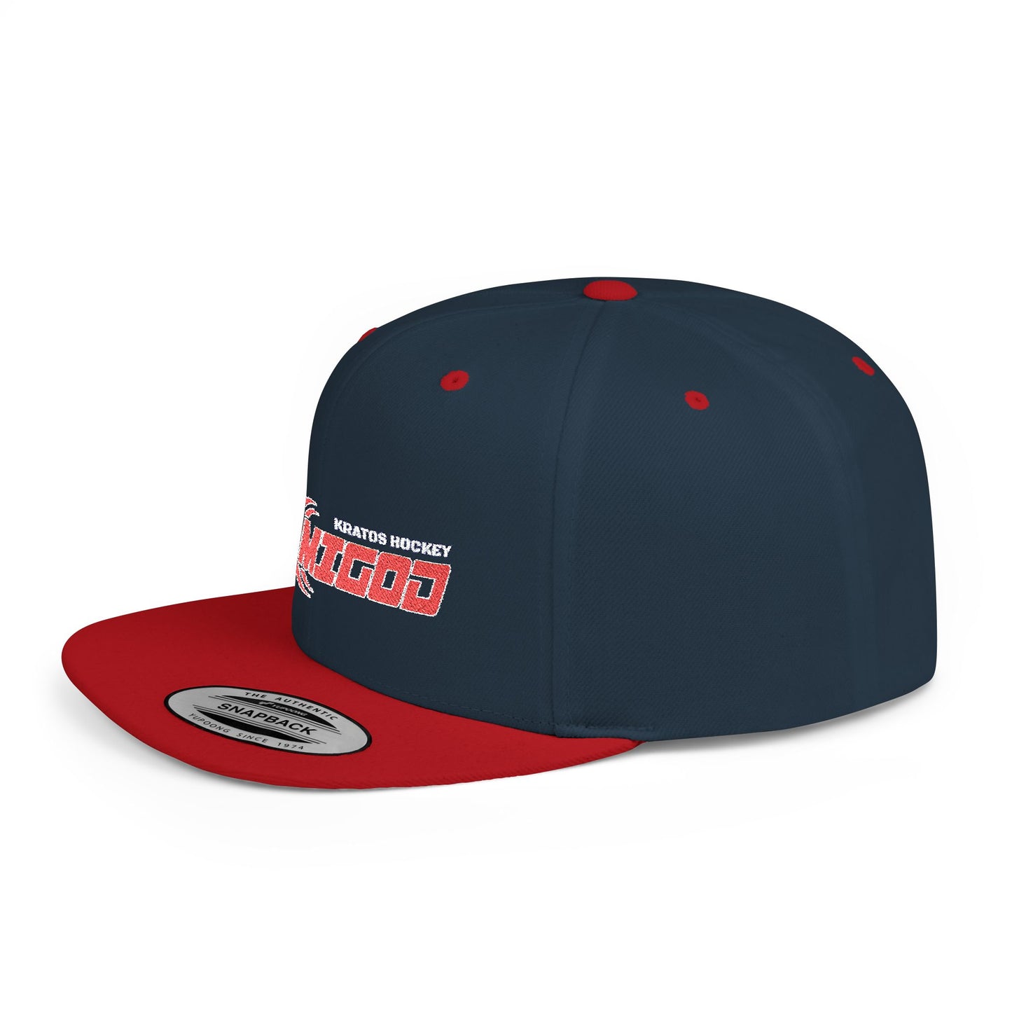 Kratos Hockey™ Demigod Flat Bill Snapback Hat