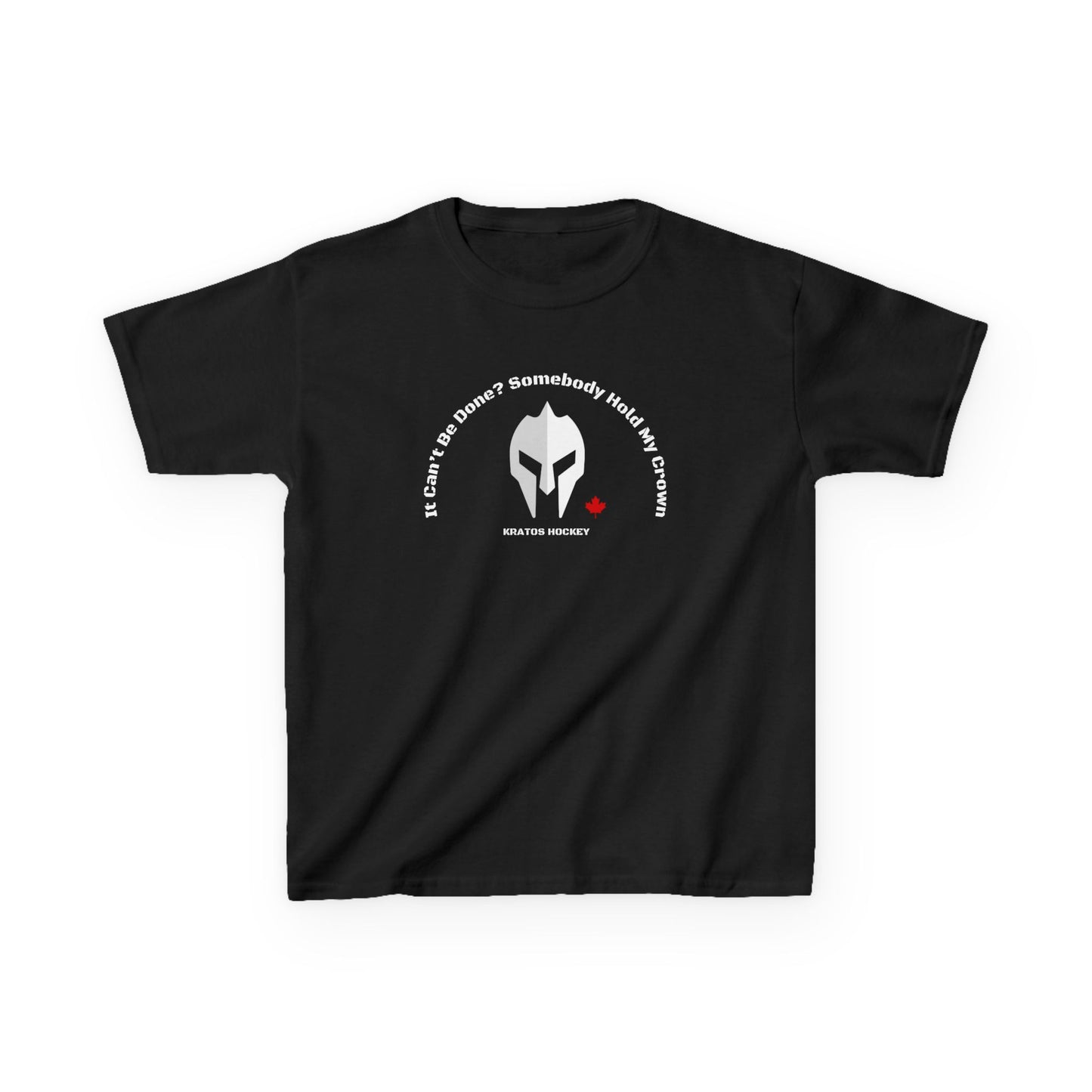 Kratos Hockey™ Heavy Cotton™ Tee - 'Somebody Hold My Crown'