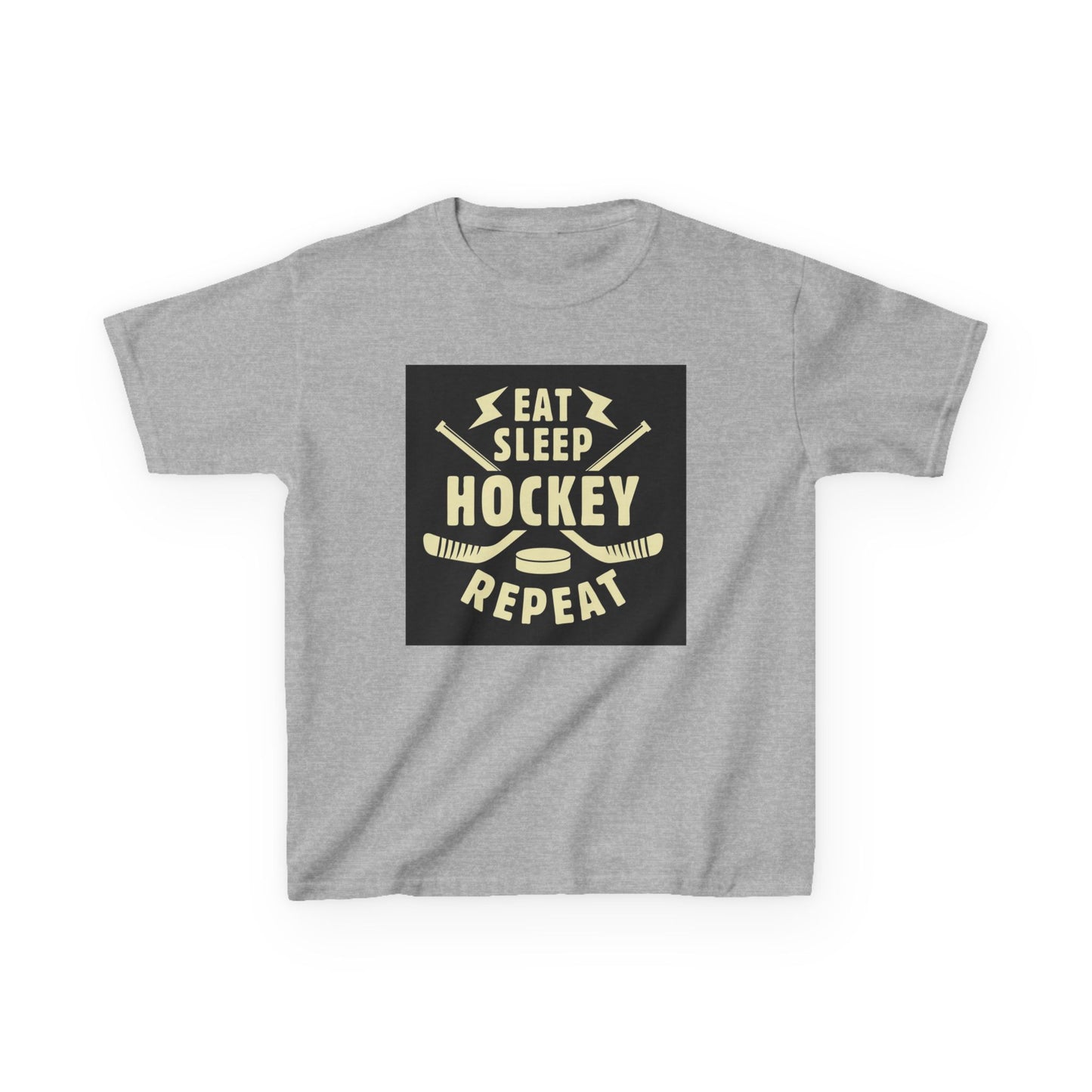 Kratos Hockey™ Kids Heavy T- 'Eat Sleep Hockey Repeat'
