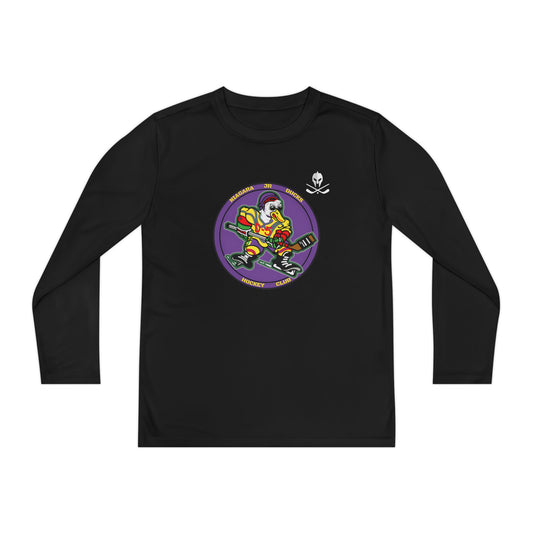 Kratos Hockey™ Niagara JR Ducks YTH Long Sleeve Dry-fit T