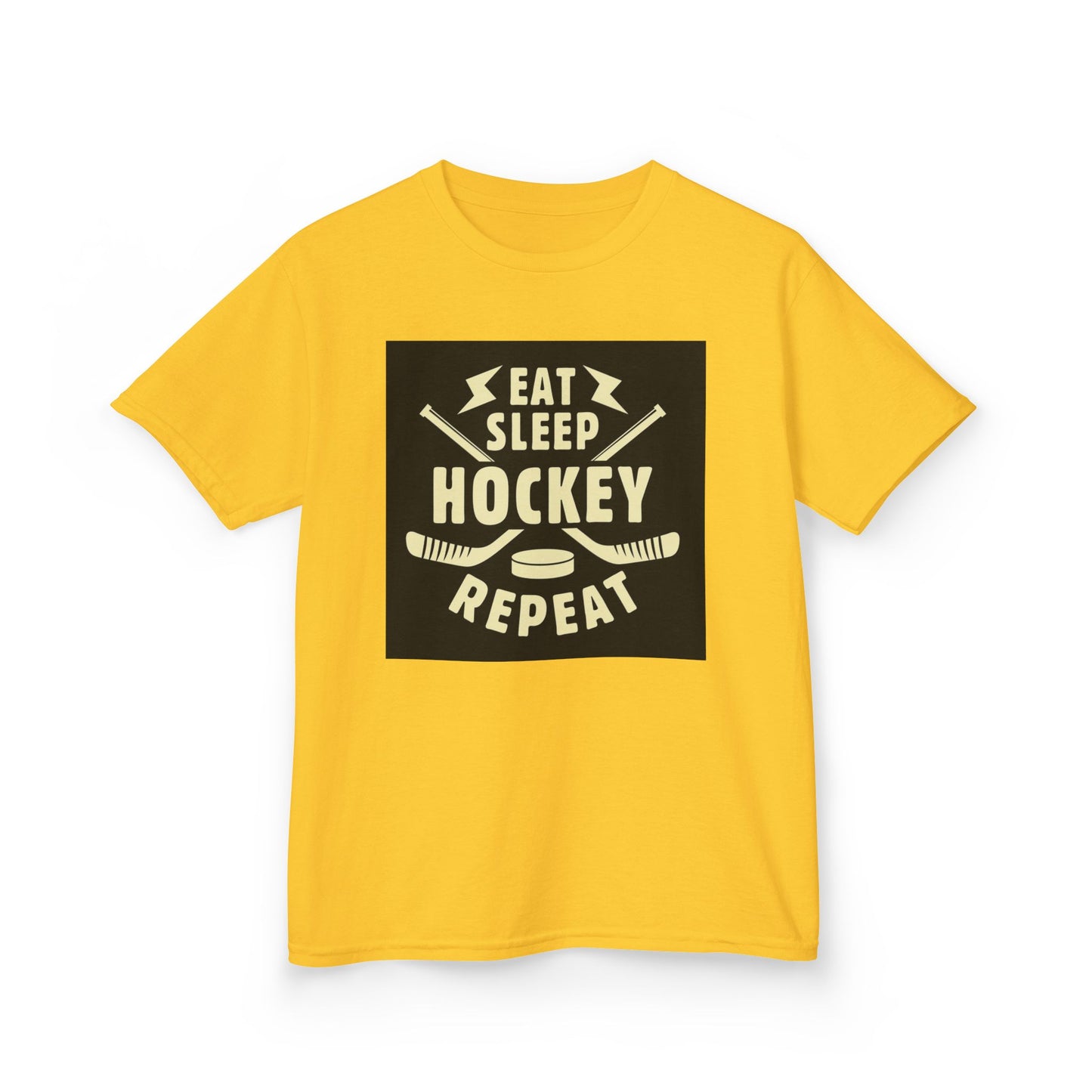 Kratos Hockey™ Kids Heavy T- 'Eat Sleep Hockey Repeat'