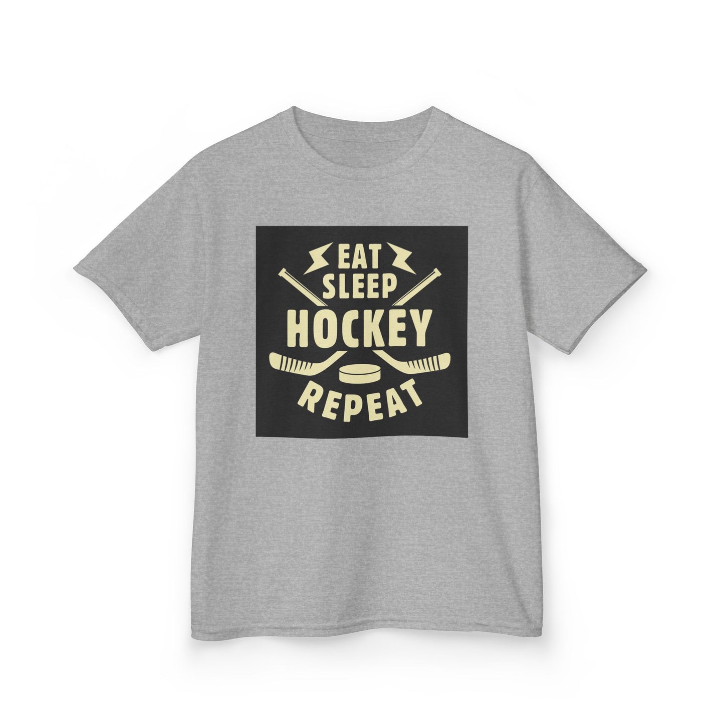 Kratos Hockey™ Kids Heavy T- 'Eat Sleep Hockey Repeat'