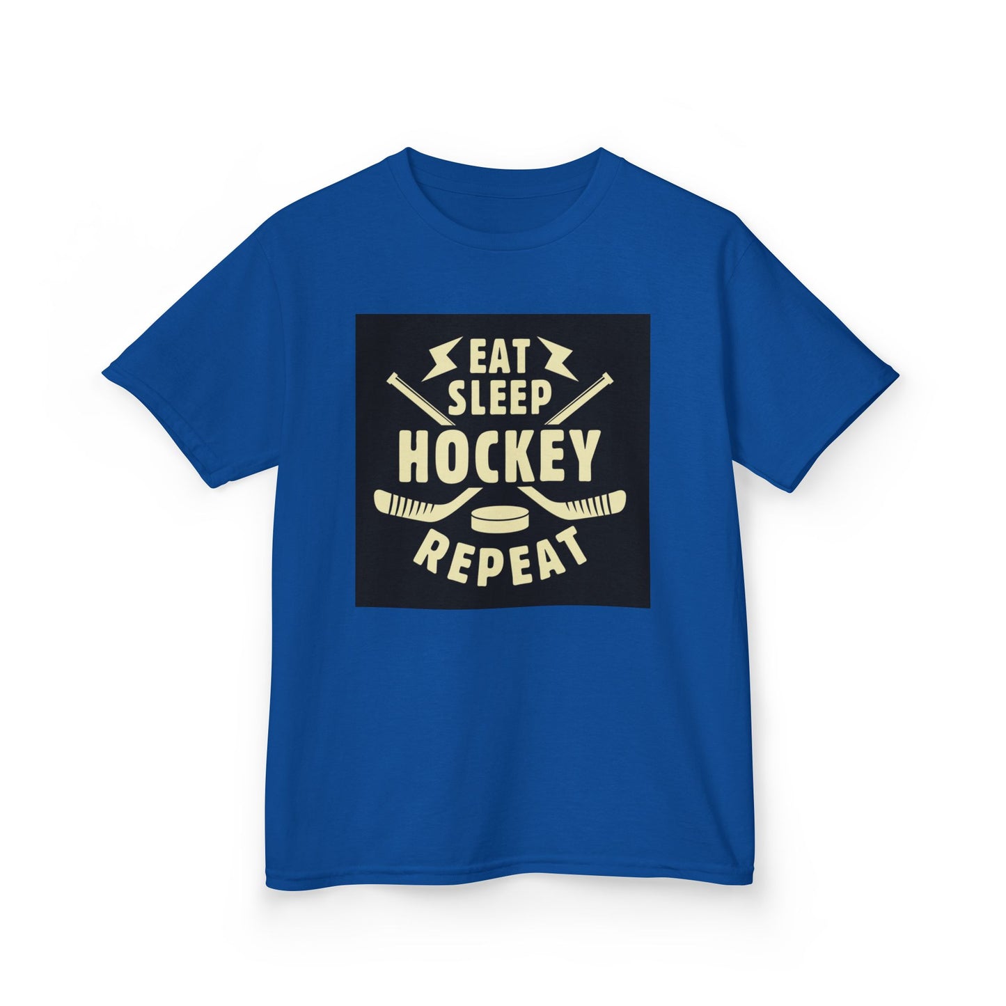 Kratos Hockey™ Kids Heavy T- 'Eat Sleep Hockey Repeat'