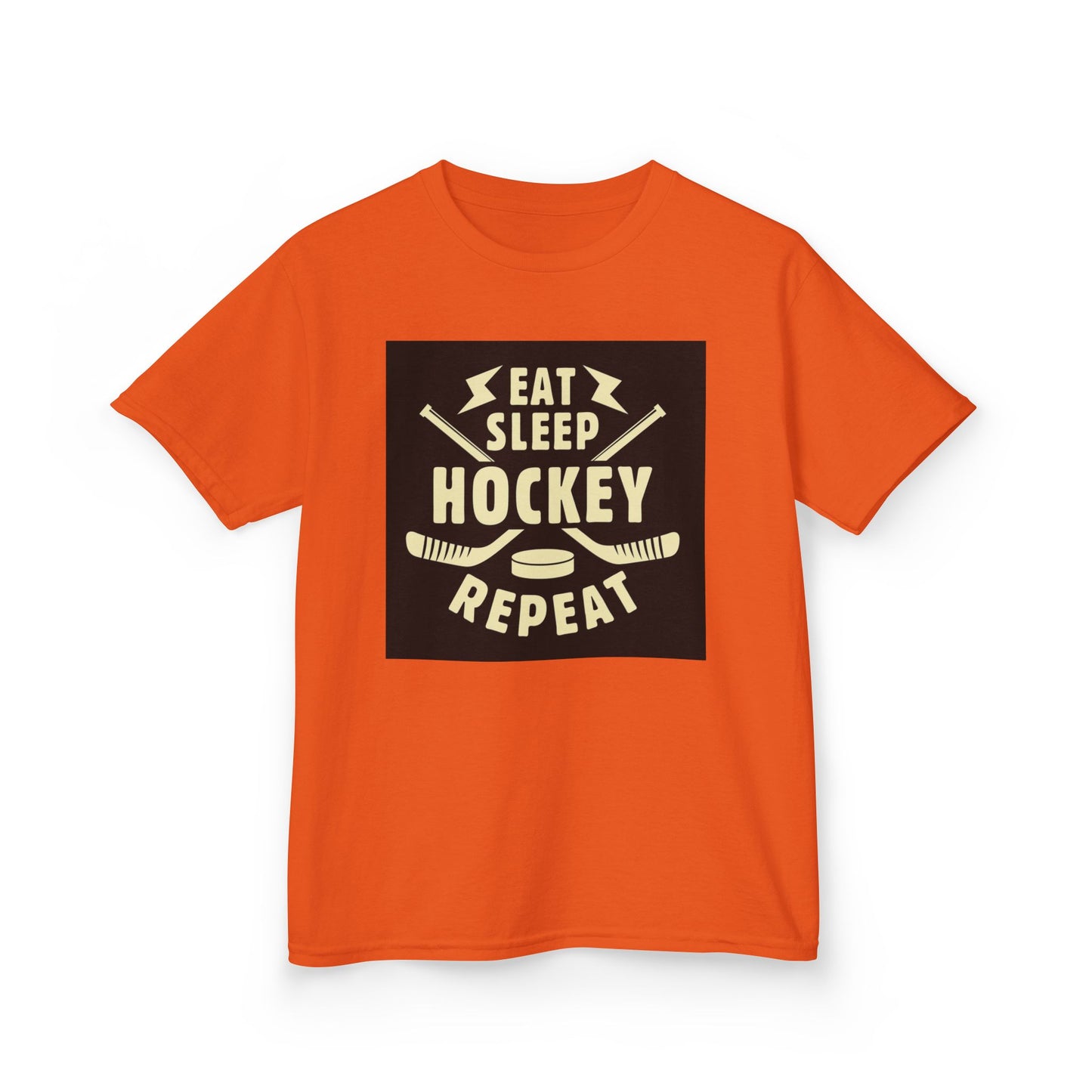 Kratos Hockey™ Kids Heavy T- 'Eat Sleep Hockey Repeat'