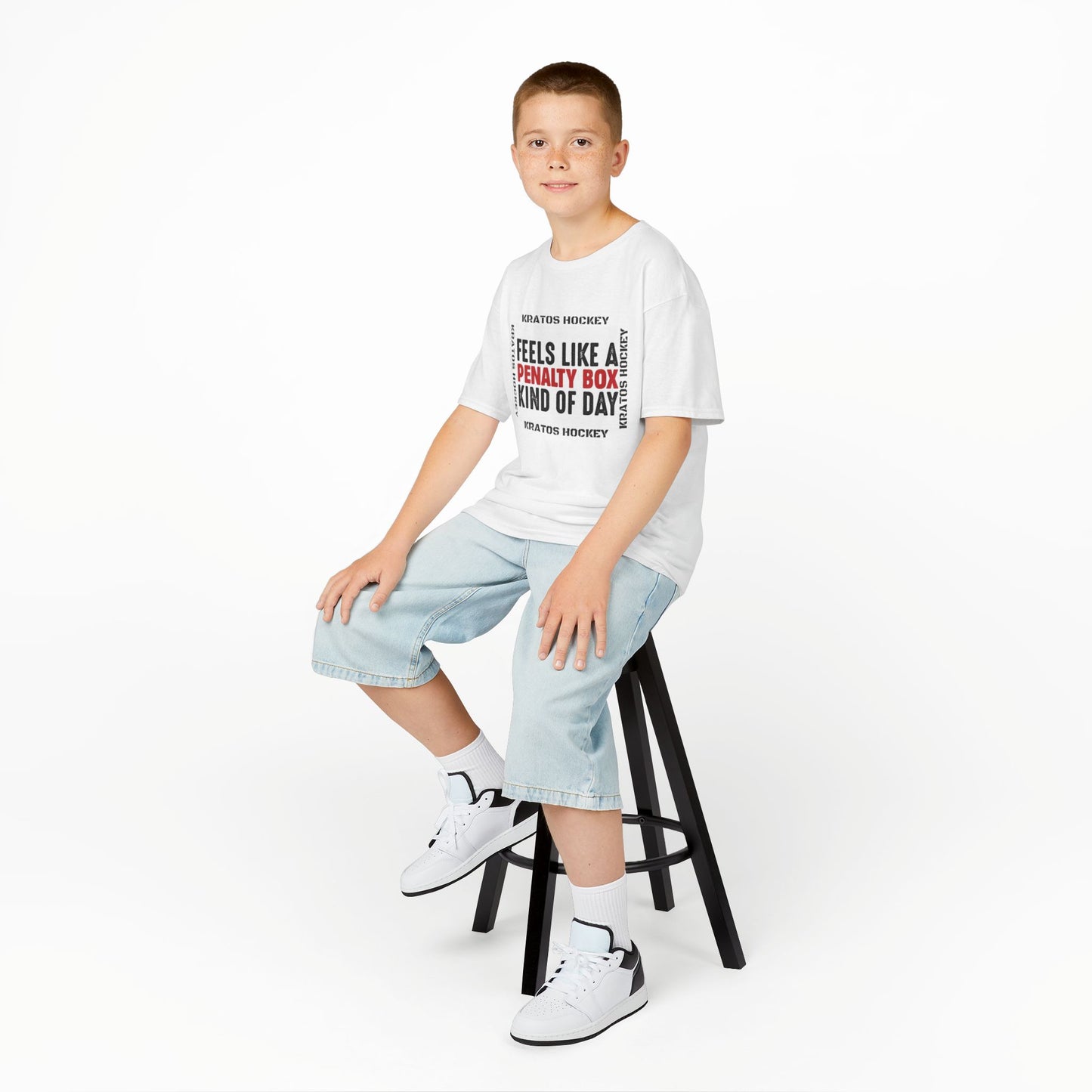 Kratos Hockey™ Kids Heavy T - 'Penalty-Box Kind of Day'
