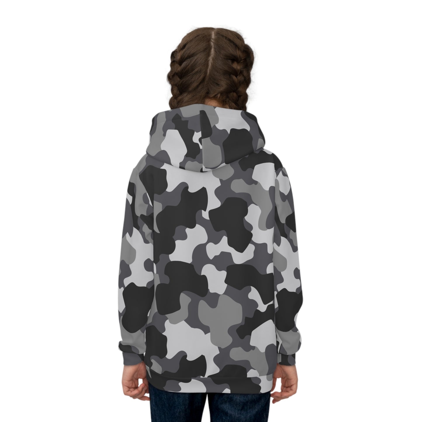 Kratos Hockey™ Children's Hoodie - Grey Camo