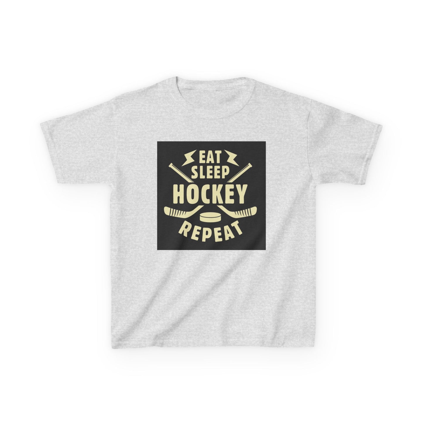 Kratos Hockey™ Kids Heavy T- 'Eat Sleep Hockey Repeat'