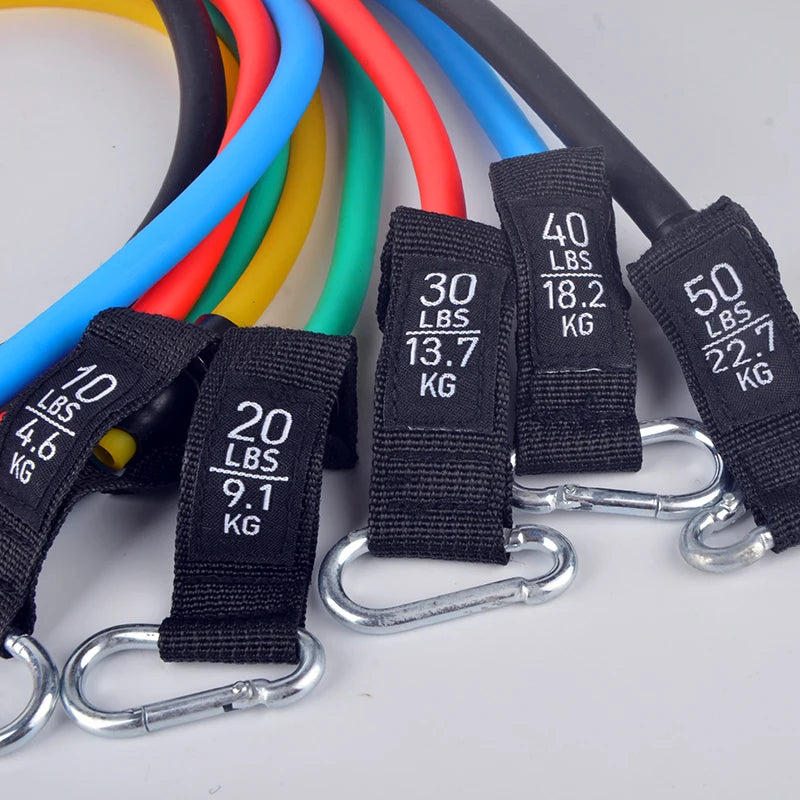 Kratos Hockey™ 12PCS Resistance Bands Set - 100-150 lbs