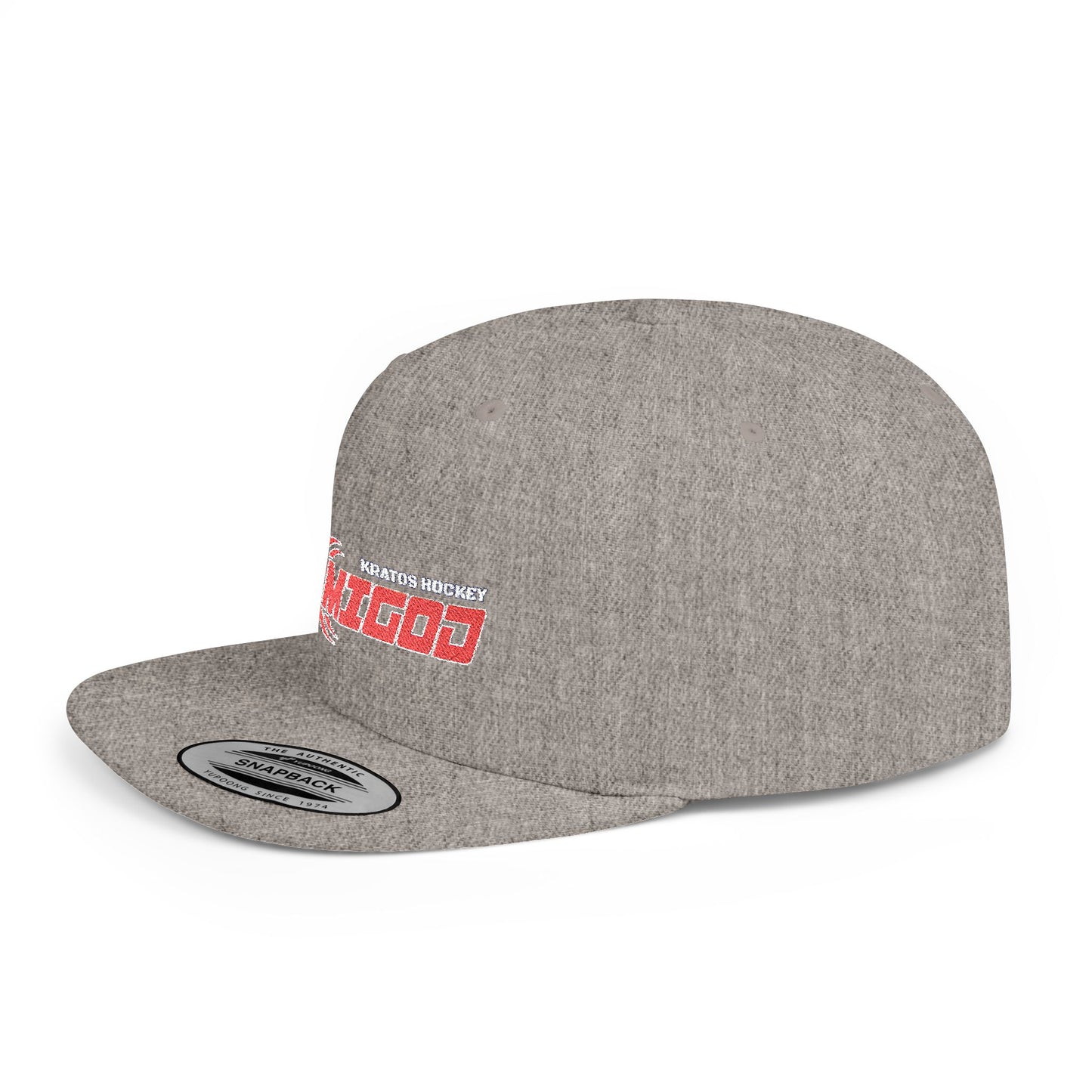 Kratos Hockey™ Demigod Flat Bill Snapback Hat