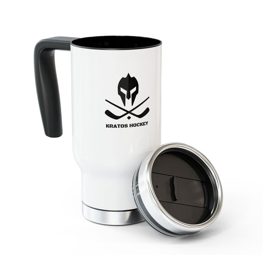 Kratos Hockey™ 14oz Stainless Steel Travel Mug