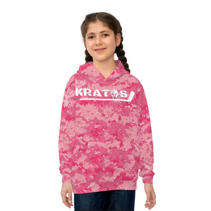 Kratos Hockey™ Children's Hoodie - Pink Camo