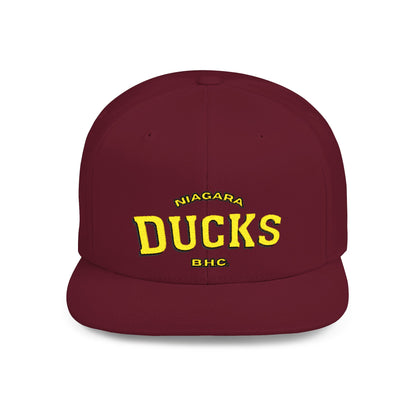 Kratos Hockey™ Niagara Ducks Flat Bill Snapback Hat