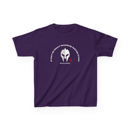 Kratos Hockey™ Heavy Cotton™ Tee - 'Somebody Hold My Crown'