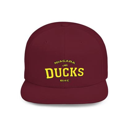 Kratos Hockey™ Niagara JR Ducks Flat-bill Snapback Hat