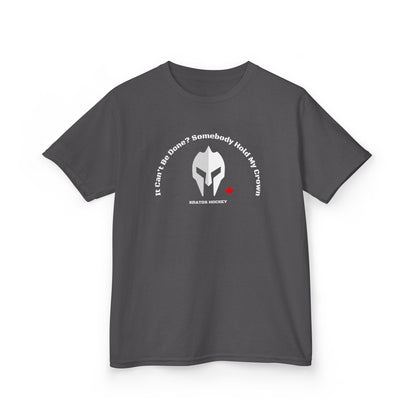 Kratos Hockey™ Heavy Cotton™ Tee - 'Somebody Hold My Crown'