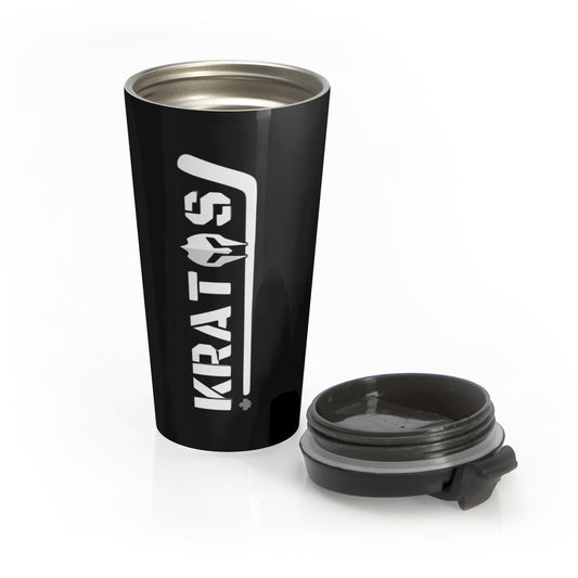 Kratos Hockey™ 15oz Stainless Steel Travel Mug