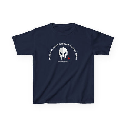 Kratos Hockey™ Heavy Cotton™ Tee - 'Somebody Hold My Crown'