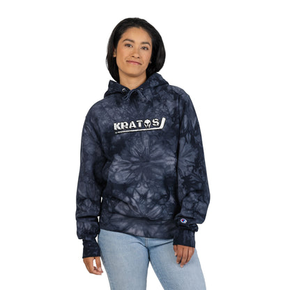 Kratos Hockey™ X Champion Embroidered Tie-Dye Hoodie