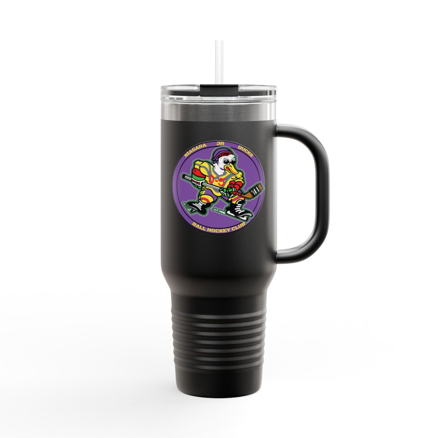 Kratos Hockey™ Niagara JR Ducks 40oz Insulated Travel Mug